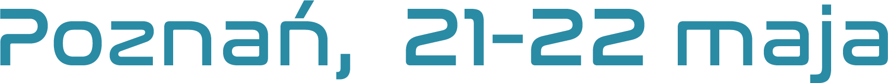 Poznań, 21-22 maja